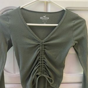 hollister baby tee long sleeve